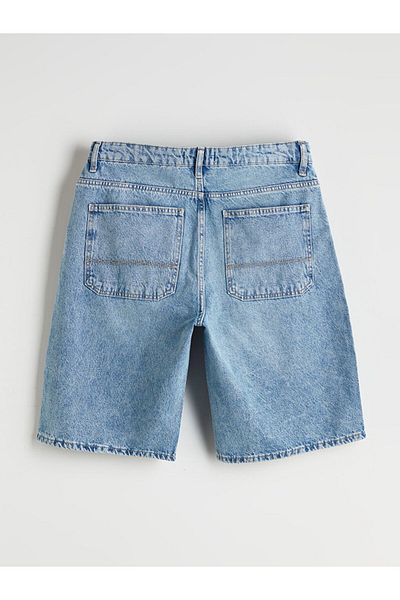 LC Waikiki Comfortable Fit Men's Jean Shorts