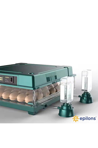 soonaksesuar Slim New Model 130-Day Counter Automatic Incubator – Chicken Goose Duck Bird Egg Compatible