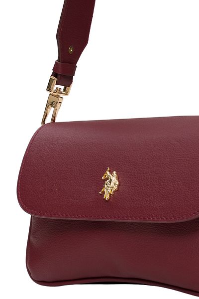 U.S. Polo Assn. Geantă de damă roșie Claret Us25600