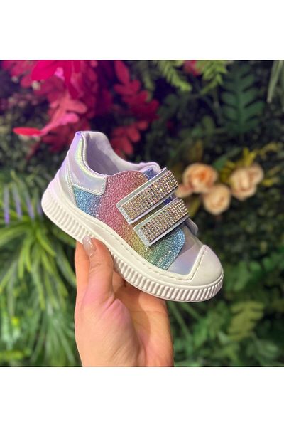 Görkem bebe ayakkabı ve tekstil Girl's Anatohmic Thick Sole Cirtli Sneaker Sport Walking Shoes