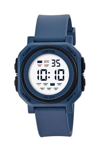 captiva Capitaiva Digital Children's Watch 30 Meters Water Resistant Sports Children/Teenager Wristwatch