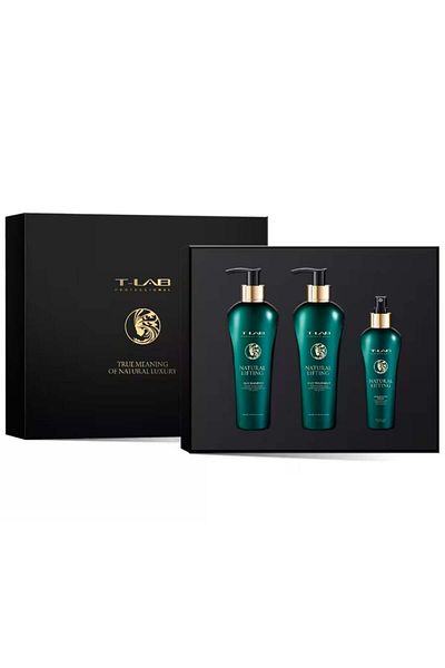 T Lab Set T-LAB Șampon Professional Lifting Ritual 300ml, Tratament pentru păr 300ml, Tonic pentru păr 150ml
