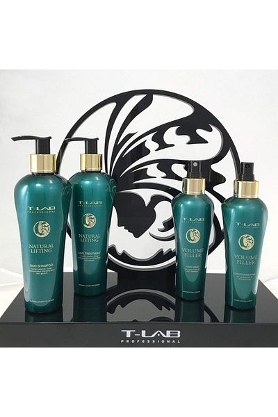 T Lab Set cadou T-LAB Professional Lifting, Șampon, 300 ml + Tratament, 300 ml