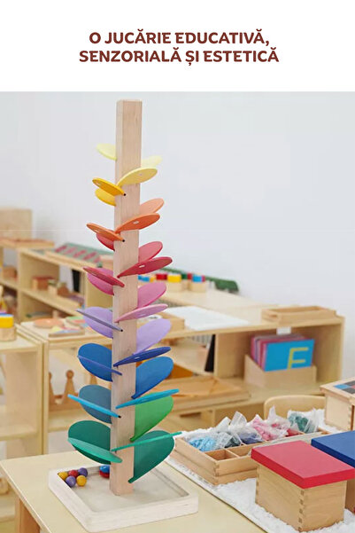 clickzu Jucărie senzorială pentru copii, Copac muzical care stimulează auzul ...