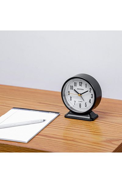 KRYPTON Loud Alarm Clock with Sweep Movement – Reliable Wake-Up Every Morning