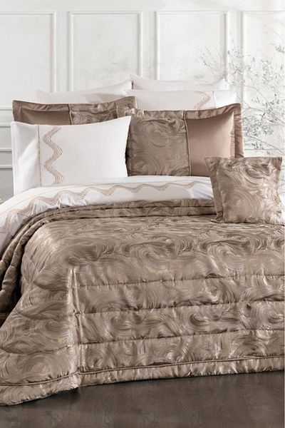 Çeyiz Diyarı İrida 10 Piece Dowry Set Mink
