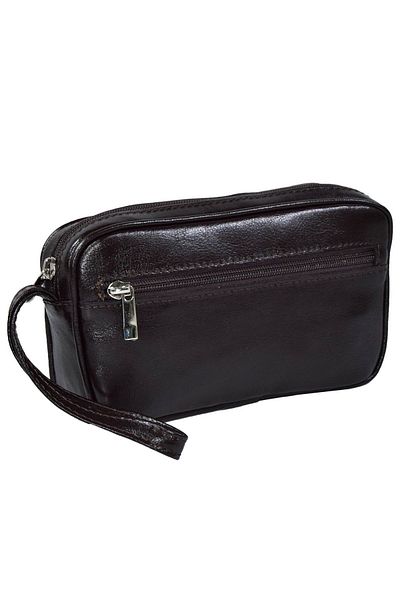 Magazinul de genti Men's genuine leather handbag, model 015