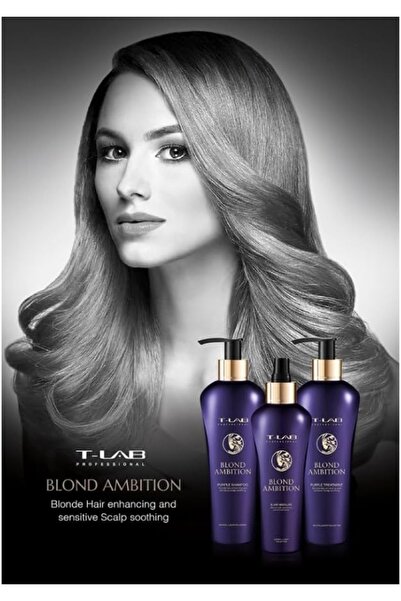 T Lab Șampon T-LAB Professional Blond Ambition pentru păr blond, 300 ml