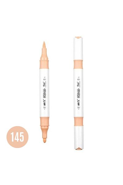 Art Tone Art-X Double Brush Tip Water-Based Marker Pen 145 Skin Color