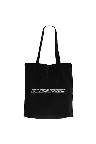 Z zepplin Mazda Speed ​​Black Canvas Tote Bag