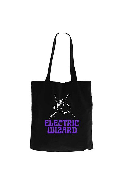 Z zepplin Electric Wizard Black Canvas Tote Bag