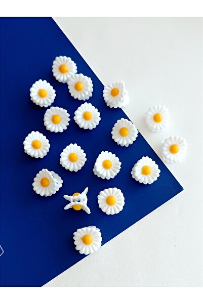 REBORN DESIGN Papatya Model İkili 2 cm Mini Mandal Toka