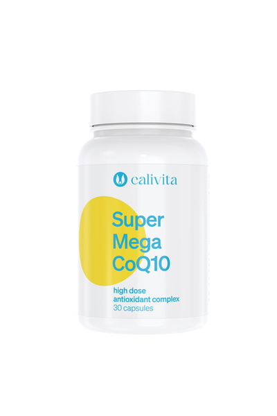 Calivita Super Mega CoQ10 Υπερ-μεγάλη δόση συνένζυμου Q10 (30 κάψουλες) - Cal...