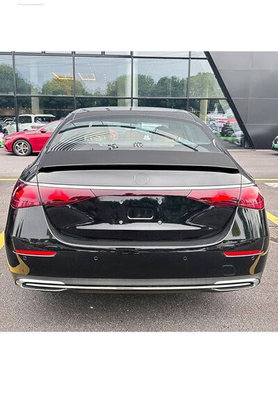 Harphour Mercedes Benz E Class W214 E63s Style Bagaj Üstü Spoiler Parlak Siya...