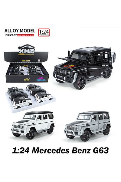 hediyecik 1:24 Mercedes Benz G63 Diecast Collectible Metal Model Car