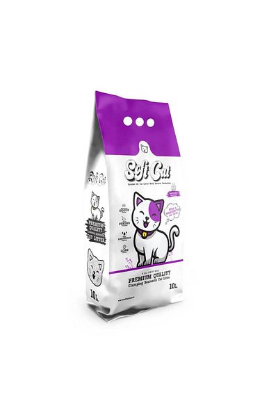 Soft Cat Turkish Cat Litter Lavender Scent 10L