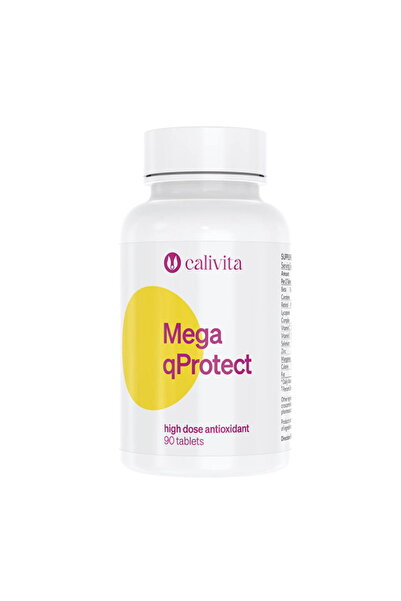 Calivita Mega qProtect cu Ginkgo Biloba și Coenzima Q10 Megadoză de Antioxida...