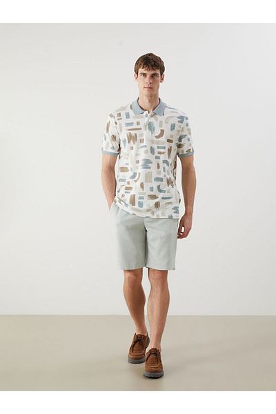 LC Waikiki Mint Standard Fit Men's Shorts