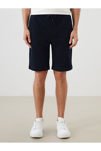 LC Waikiki Navy Blue Standard Fit Men's Shorts
