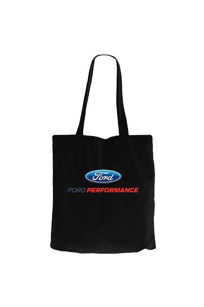 Z zepplin Geantă din pânză neagră cu fermoar Ford Performance Gabardine