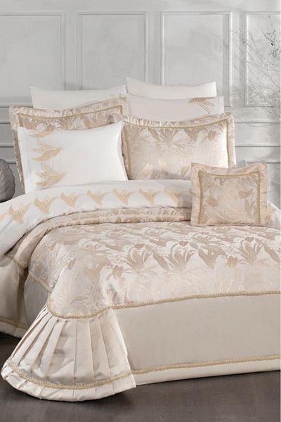 Çeyiz Diyarı Harris 10 Piece Dowry Set Cream