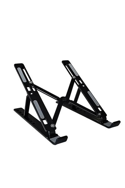 OEM Stand for Laptop and Tablet, Adjustable in 6 Levels, Foldable, Portable, Anti-Slip Base, Maximum Com