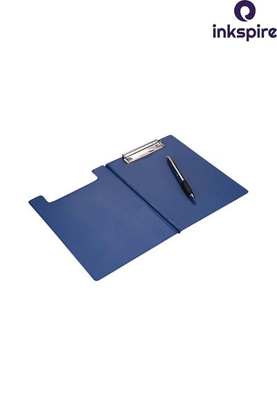 inkspire Covered Secretaryship A5 Pvc 1 Piece Document Holder Top Clamp File Memo Pad Writing Table Office Desk