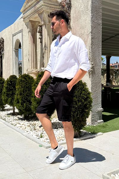 ModaPlaza Ανδρικό σορτς Jogger Cargo 1028
