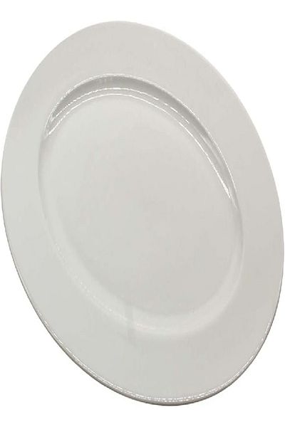 QUALITIER Fine Plus Oval Plate 30 cm – White