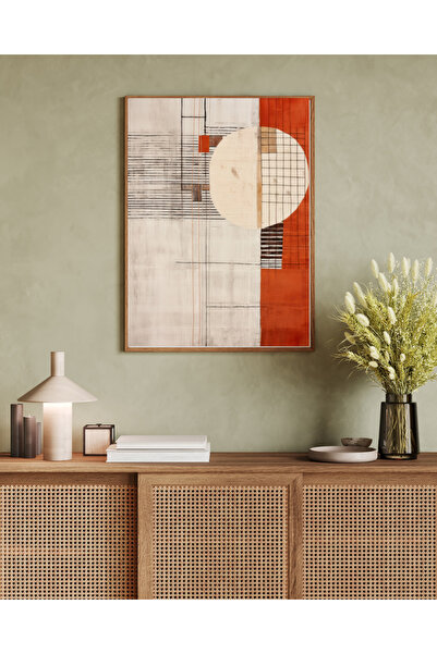 woodhomeworks Tek Parça Salon Ofis Dekor Tablo Ttk