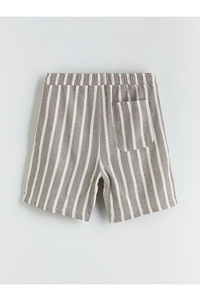 LC Waikiki Lcw Standard Mold Striped Men's Shorts Fast Fashion