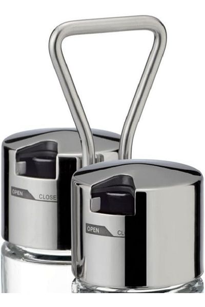 TESCOMA Club Oil-Vinegar, Salt-Pepper & Toothpick Dispenser Set – 5-Piece