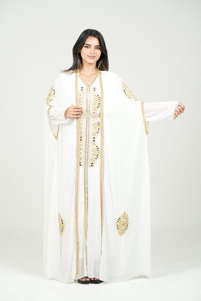 al bent al sharqieh Kaftan dress, Moroccan embroidered caftan, luxurious dress