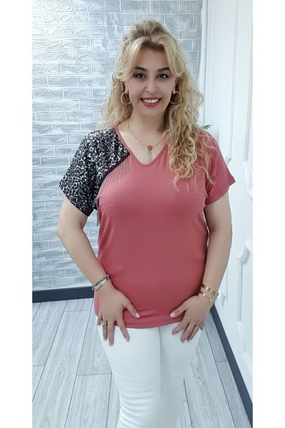 Esina Women's Viscose Blouse with Fringe on the Shoulder