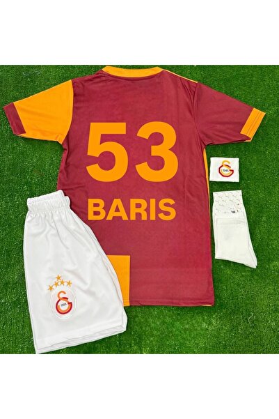 Alaturka Mix 5-YILDIZLI Galatâsarây./Barış Alper./ 2026 İç Saha Çocuk Forma 4lü Set Şampiyonlar ligi (PATCH)