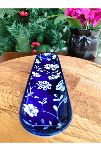 Madame Coco Reve Bleu Petite Fleur New Bone China 23 cm Plate (1 Pc)