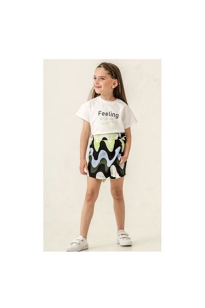 CİCHLİD Girl's Short Skirt Suit