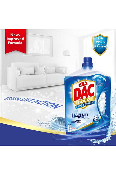 DAC Gold Ocean Breeze Multi-Purpose Disinfectant 1 Litre