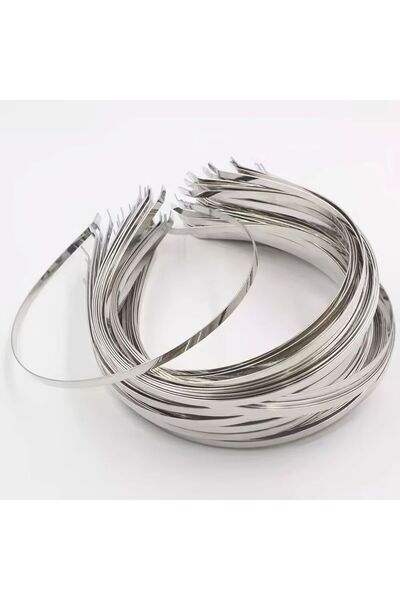 Massaltay 2 قطعة تاج معدني - لإكسسوارات التصميم وتيجان الزفاف المصنوعة يدويًا