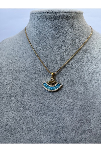 Judas Takı Steel Fan Model Necklace