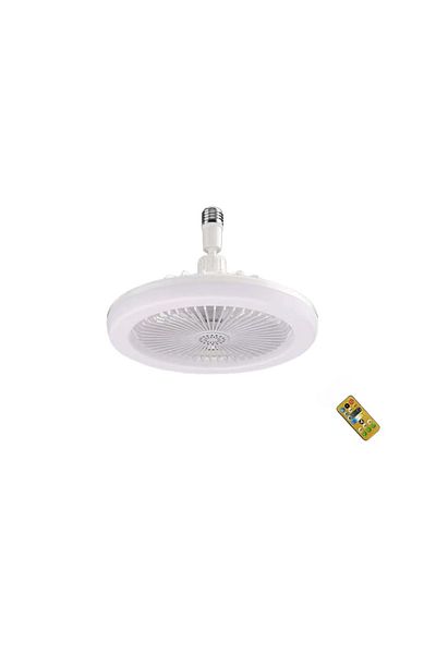 OEM Ceiling fan, LED, 3 speed settings, Remote control, White