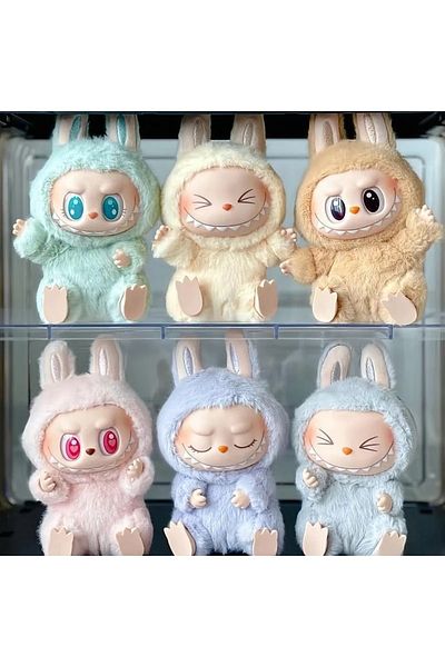 Shui Bao Bao Labubu Have a Seat Plush Toy 18 cm – Surprise Collection with Unique Design and Positive Message