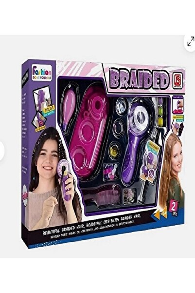 rexa أداة ضفائر الشعر COOLL صغيرة الحجم، أداة ضفائر الشعر الأوتوماتيكية الجمي...