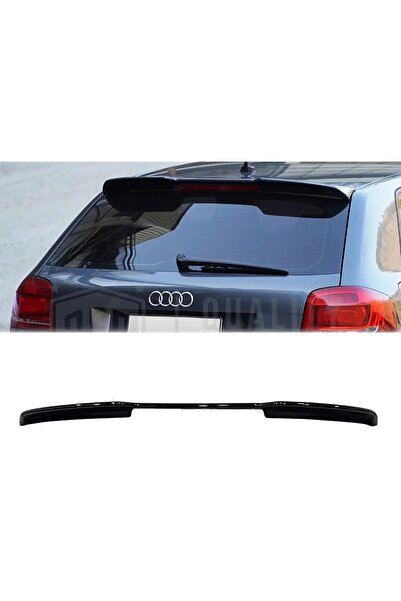 Harphour Audi A3 HB 2003-2012 Uyumlu Pianoblack Spoiler 4 Kapı İthal ABS Plastik