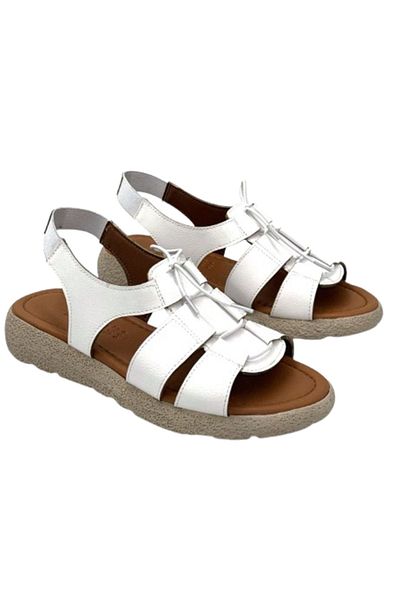 KİNDEP Kindep (Blue) Poly Light Sole Comfortable Daily Women's Sandals White