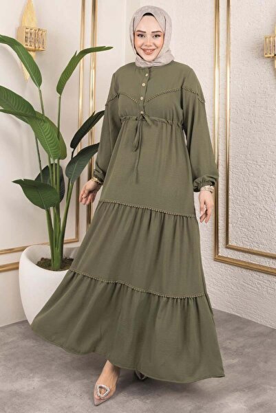 Genel Markalar Alisa Aerobin Elbise HAKİ - HAKİ - 42