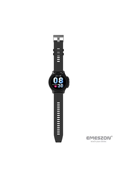 EMESZON Ceas inteligent cu SIM 4G LTE EMESZON® A22, Copii, Adulți, Localizare GPS, Apel video SOS, LBS Wifi, Negru