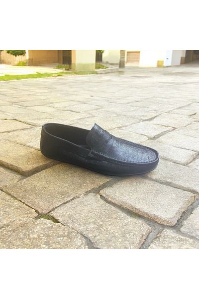 alpiro class Konay 583 Men's Rok Genuine Leather Babet Shoes
