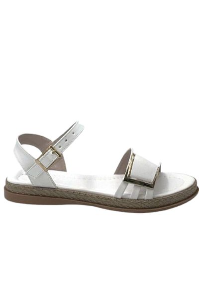 KİNDEP Kindep (Cemre) Thermo Non-Slip Sole Daily Women's Sandals White