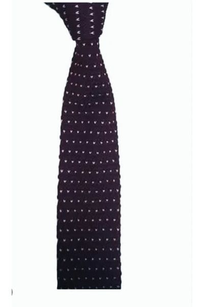 couis Men's Polka Dot Knit Tie